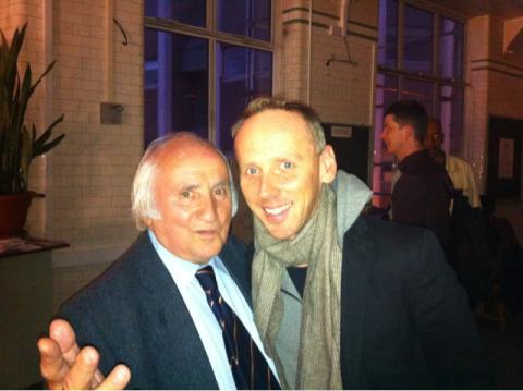 IMG_2976.jpg - Aidan Bremner's son meets his fathers mentor Ricky Demarco.