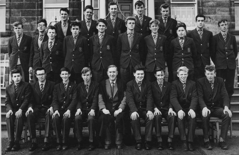 Scan1827.jpg - 2nd Year class with John Barry, 1960