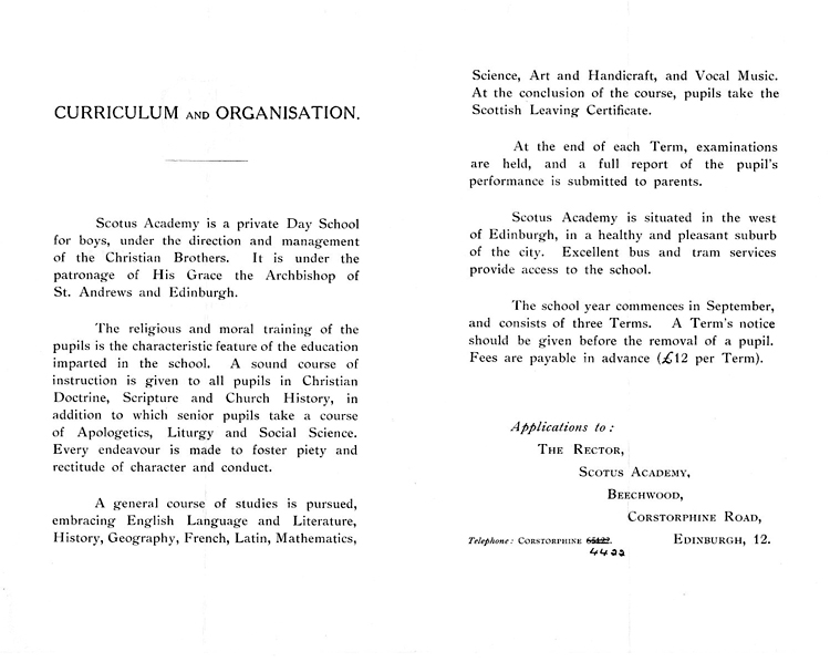 Posp2.jpg - Scotus Academy Prospectus, from the 1950's.