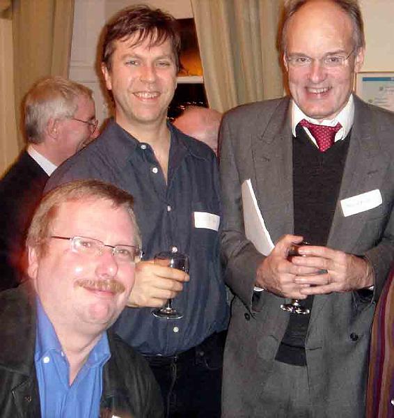 ru05-15.jpg - Leo Cunning (at back), John Lockett, Mike McEwan &  Richard Acomb.