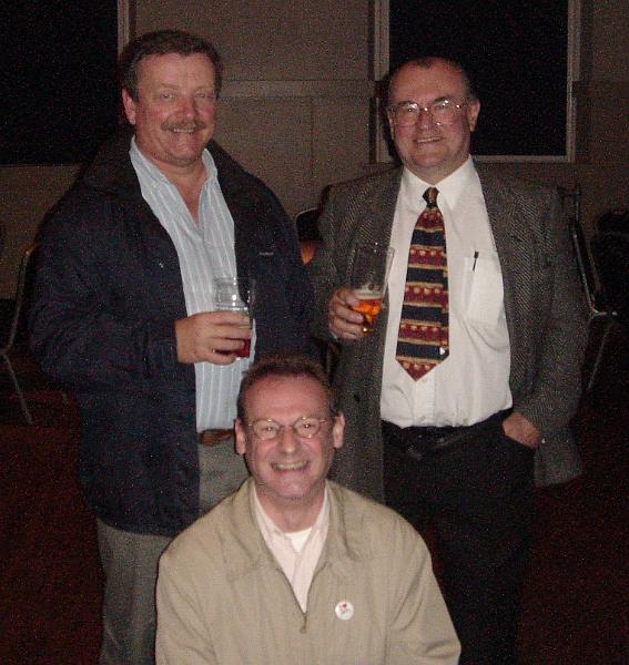 Oct07_15.jpg - Iain Mackie & Mike Borland with Max Anderson in front.