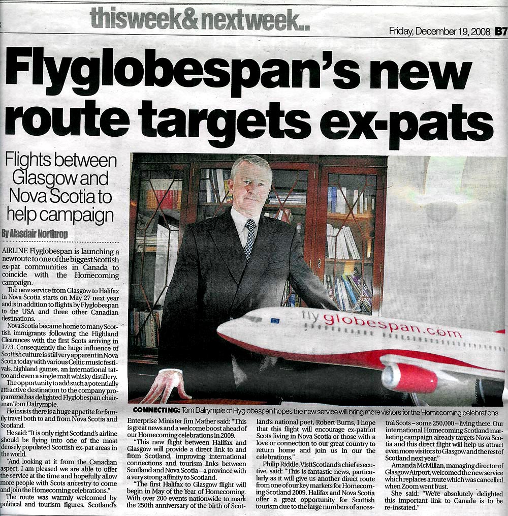 Globespan Homecoming